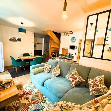 Giulia House - Seaside Escape, Modern & Cozy Semesterbostad Fécamp